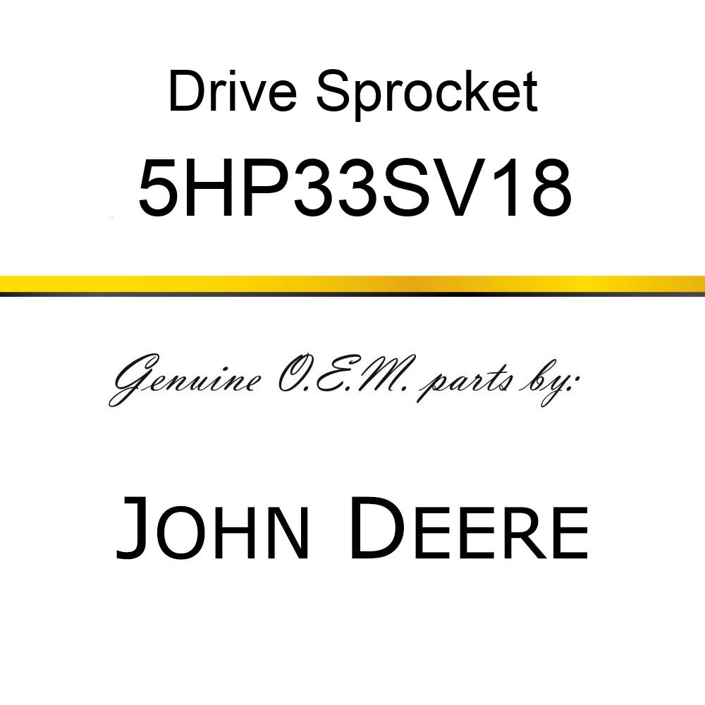 Drive Sprocket - REVERSE IDLER SPROCKET SHAFT 5HP33SV18