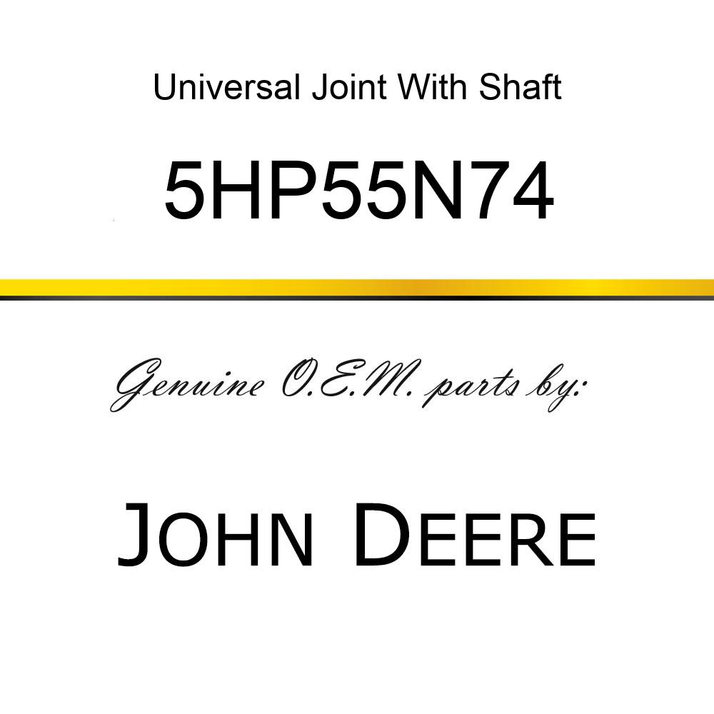 Universal Joint With Shaft - JOINT AND SHAFT HALF ASSM 1-3/8 5HP55N74