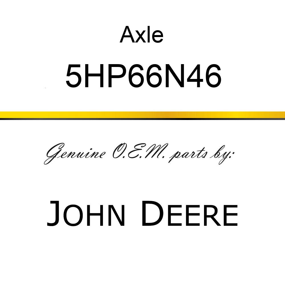 Axle - TANDEM AXLE LEFT 5HP66N46