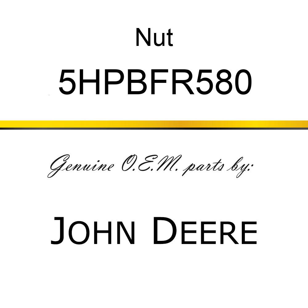 Nut - COUPLING NUT 5HPBFR580
