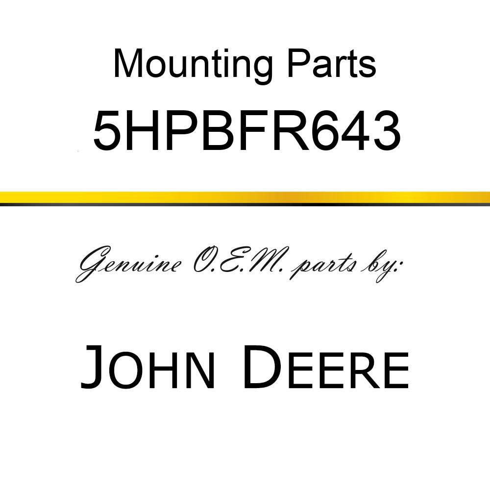 Mounting Parts - GAUGE WHEEL MOUNT 5HPBFR643