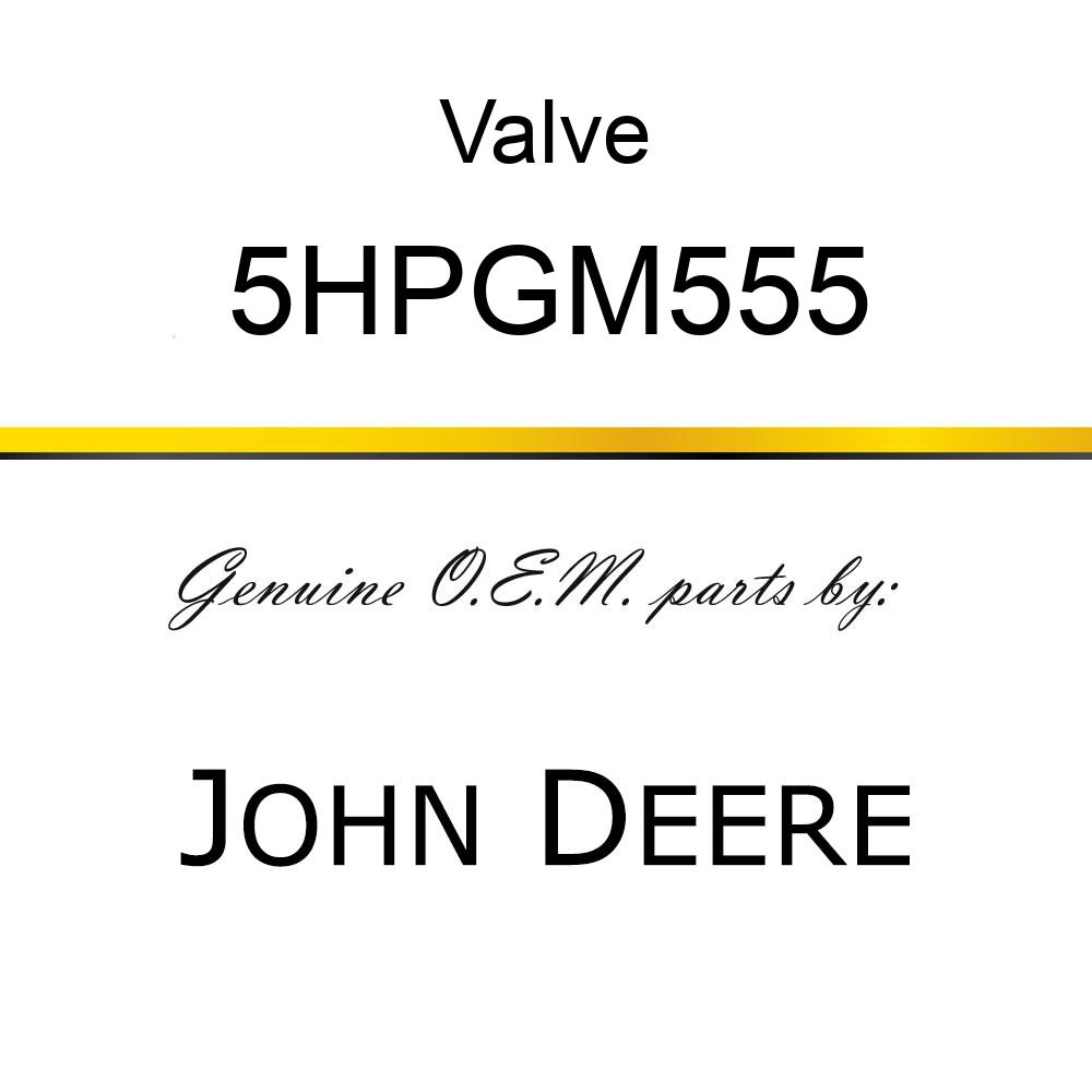 Valve - ON/OFF CARTRIDGE 5HPGM555