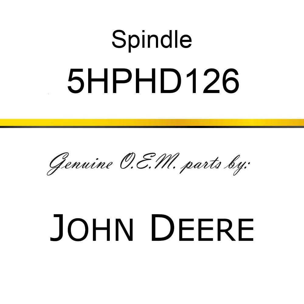 Spindle - RAKE WHEEL SPINDLE 5HPHD126