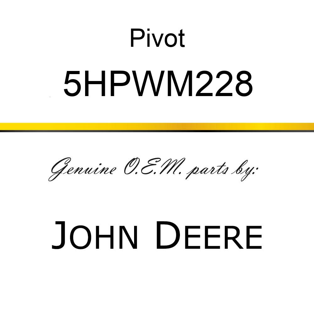 Pivot - STEERING PIVOT 5HPWM228