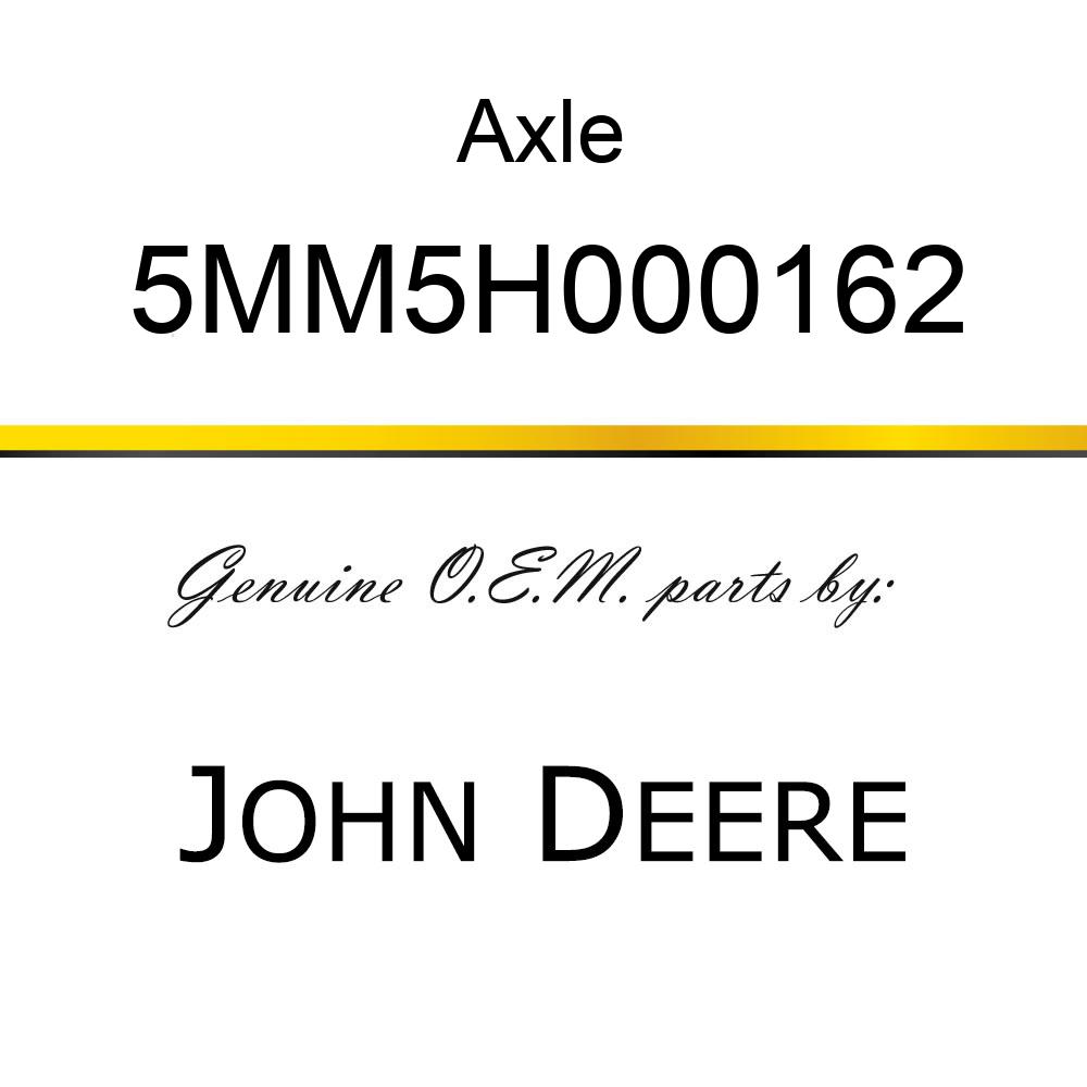 Axle - HT SUSPENSIONSTEER AXLE - BRAKE 5MM5H000162