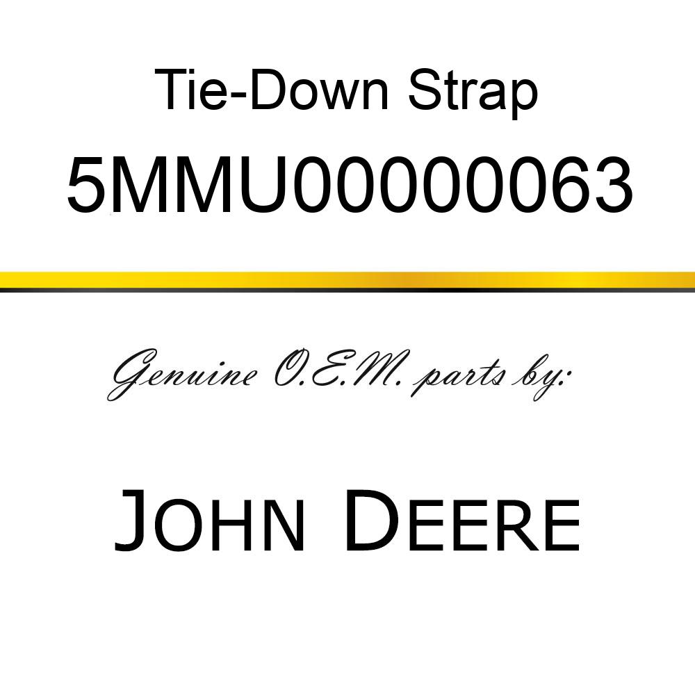 Tie-Down Strap - HT RATCHET TIE DOWN (SLIP-KNOT) 5MMU00000063