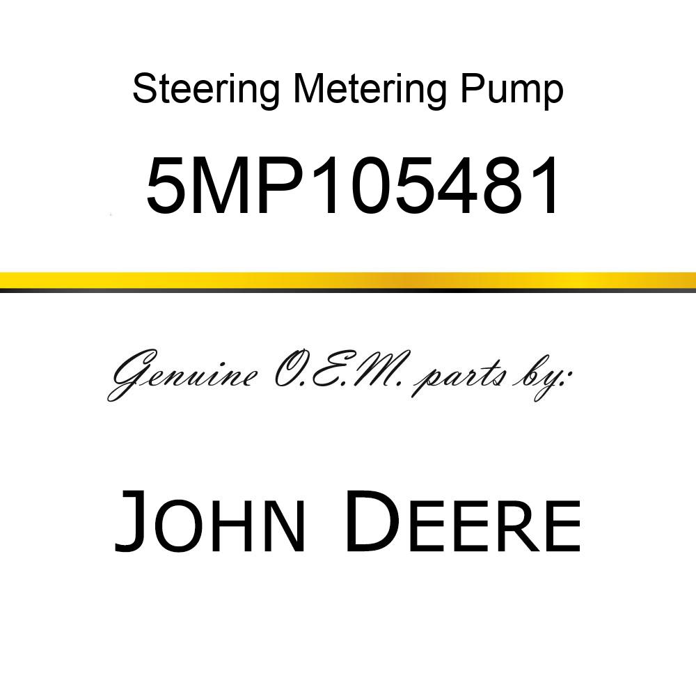 Steering Metering Pump - VALVE COVER 5MP105481