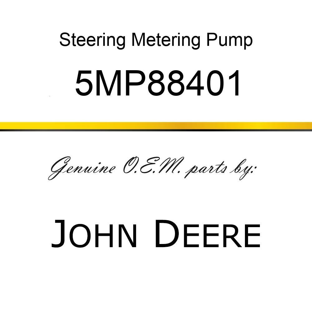 Steering Metering Pump - COVER, BRUSH GRAPPLE 5MP88401