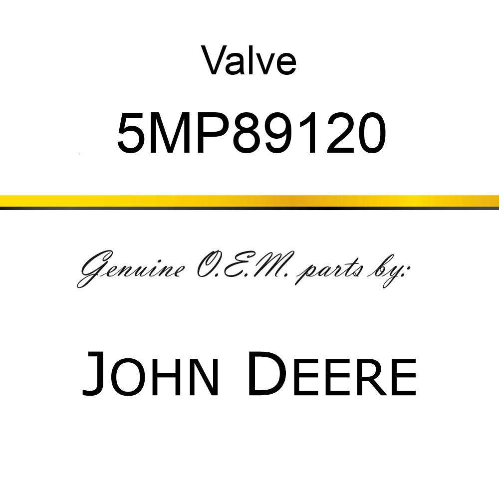 Valve - VALVE CARTRIDGE - OVER CENTER 5MP89120