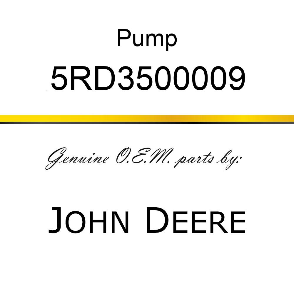 Pump - ELECTRIC PUMP 12V 1.8 GPM WITH BY-P 5RD3500009
