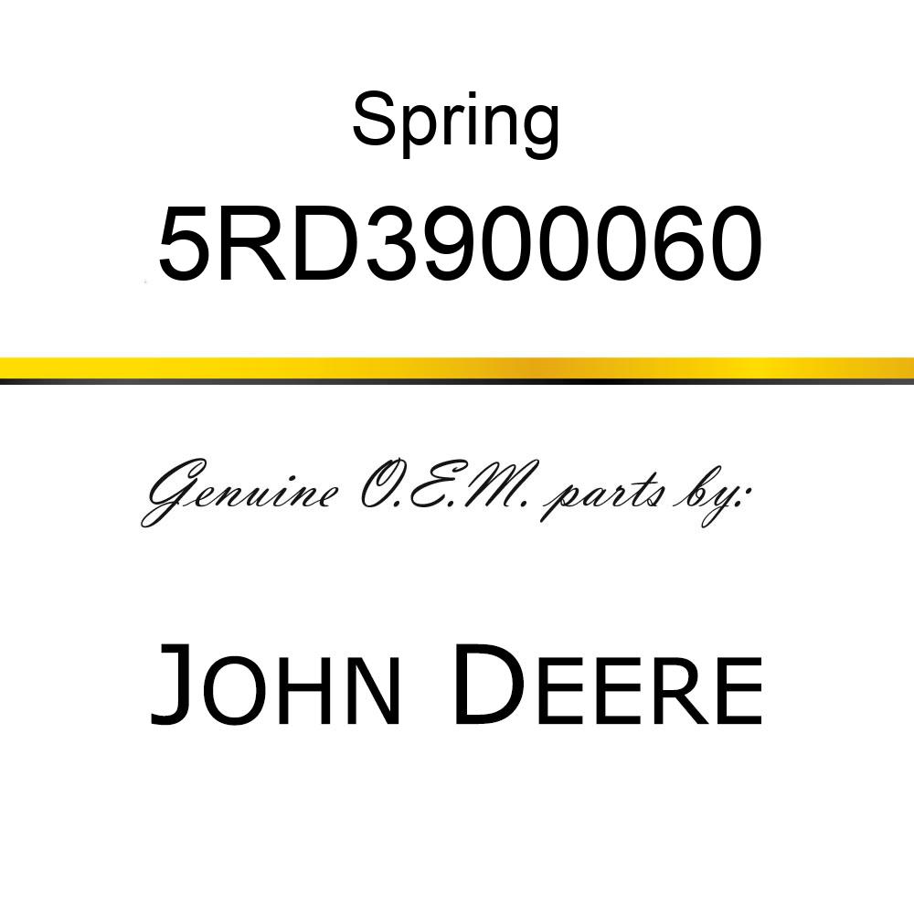 Spring - PISTON SPRING 5RD3900060