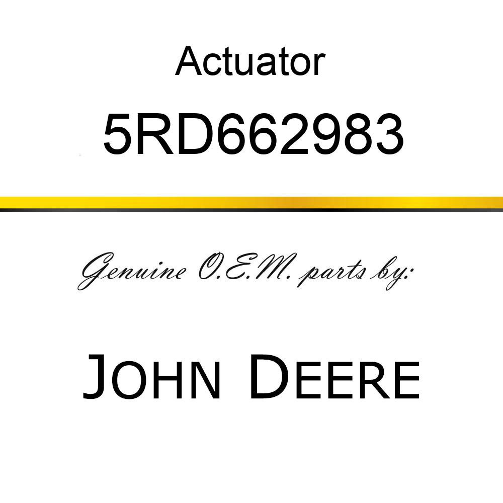 Actuator - ELECTRIC ACTUATOR 5RD662983