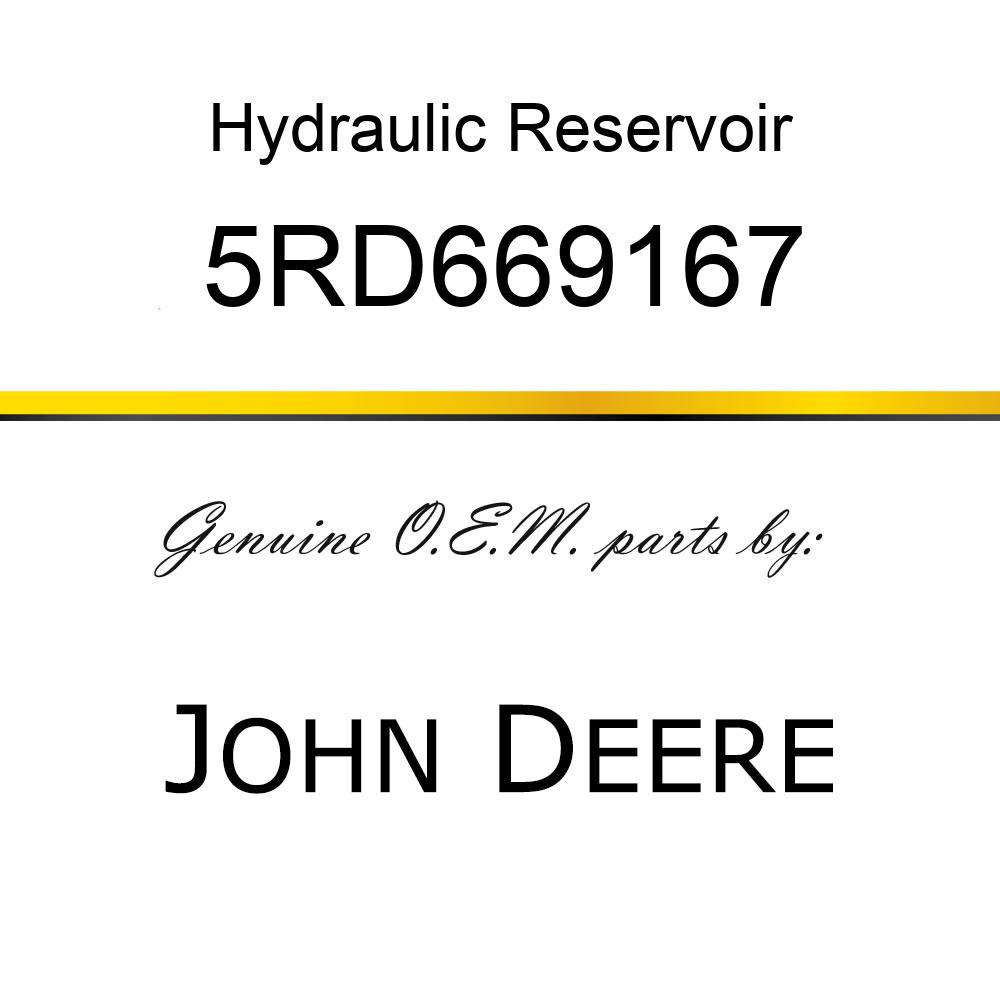 Hydraulic Reservoir - HYDRAULIC TANK 5RD669167