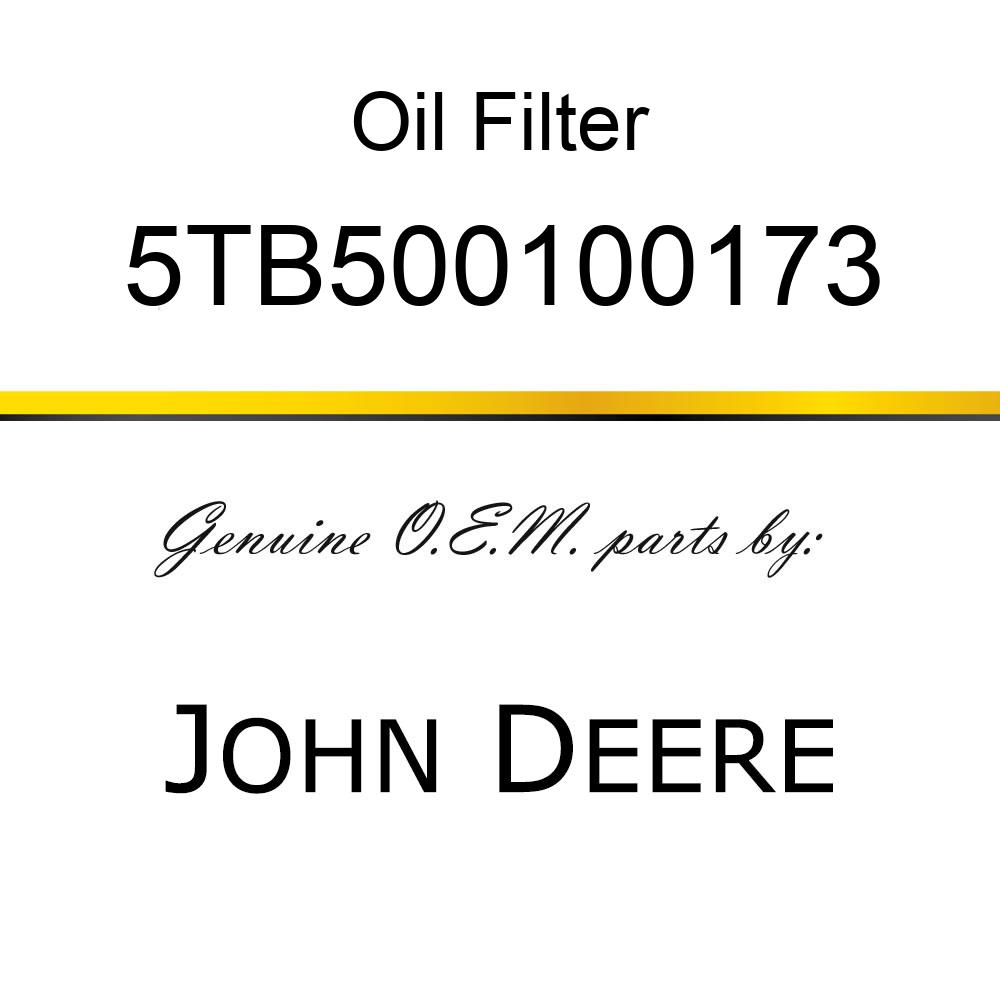 Oil Filter - 10 MICRON FILTER 5TB500100173