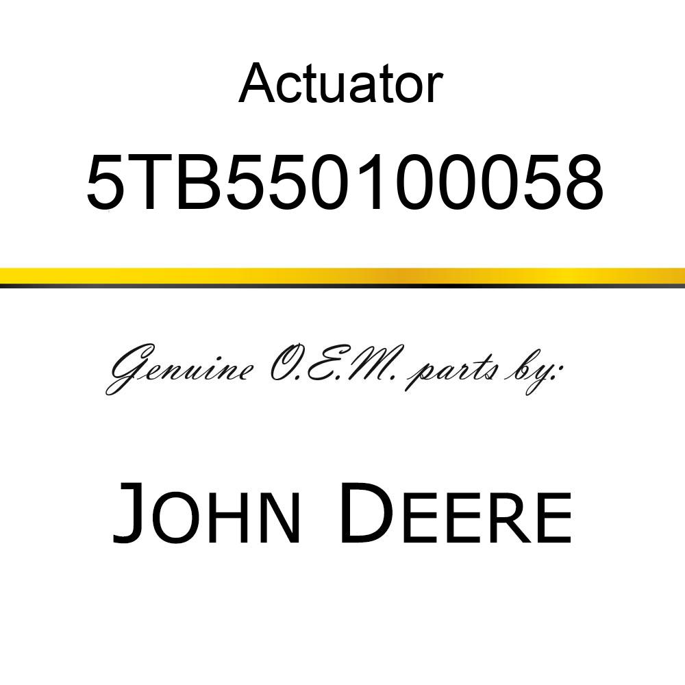 Actuator - ACTUATOR 5TB550100058