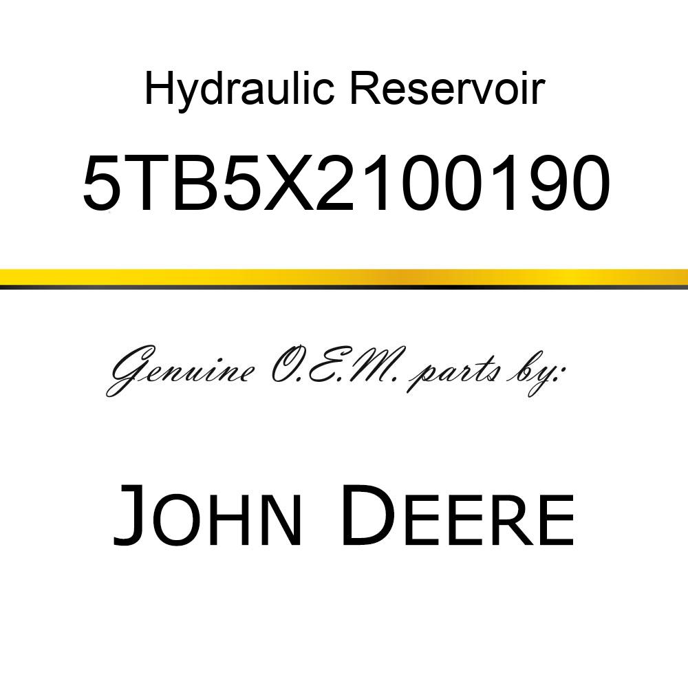 Hydraulic Reservoir - HYDRAULIC TANK 5TB5X2100190