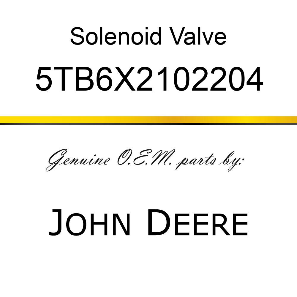 Solenoid Valve - DUMP VALVE SOLENOID 5TB6X2102204