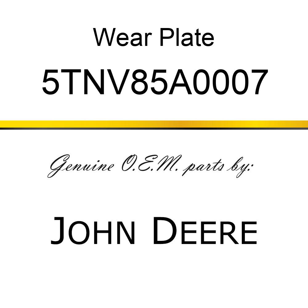 Wear Plate - NYLON PAD 70X50X9.5 WITH HOLES 5TNV85A0007