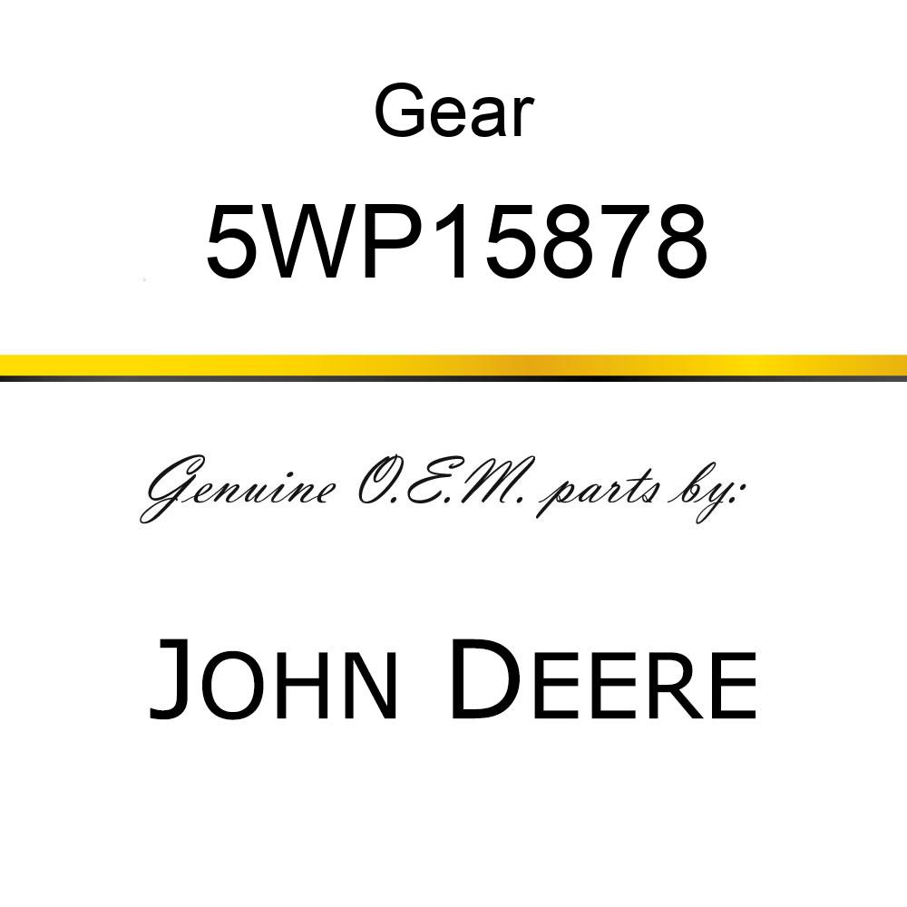 Gear - GEAR - 17 TOOTH PINION & SHAFT 5WP15878