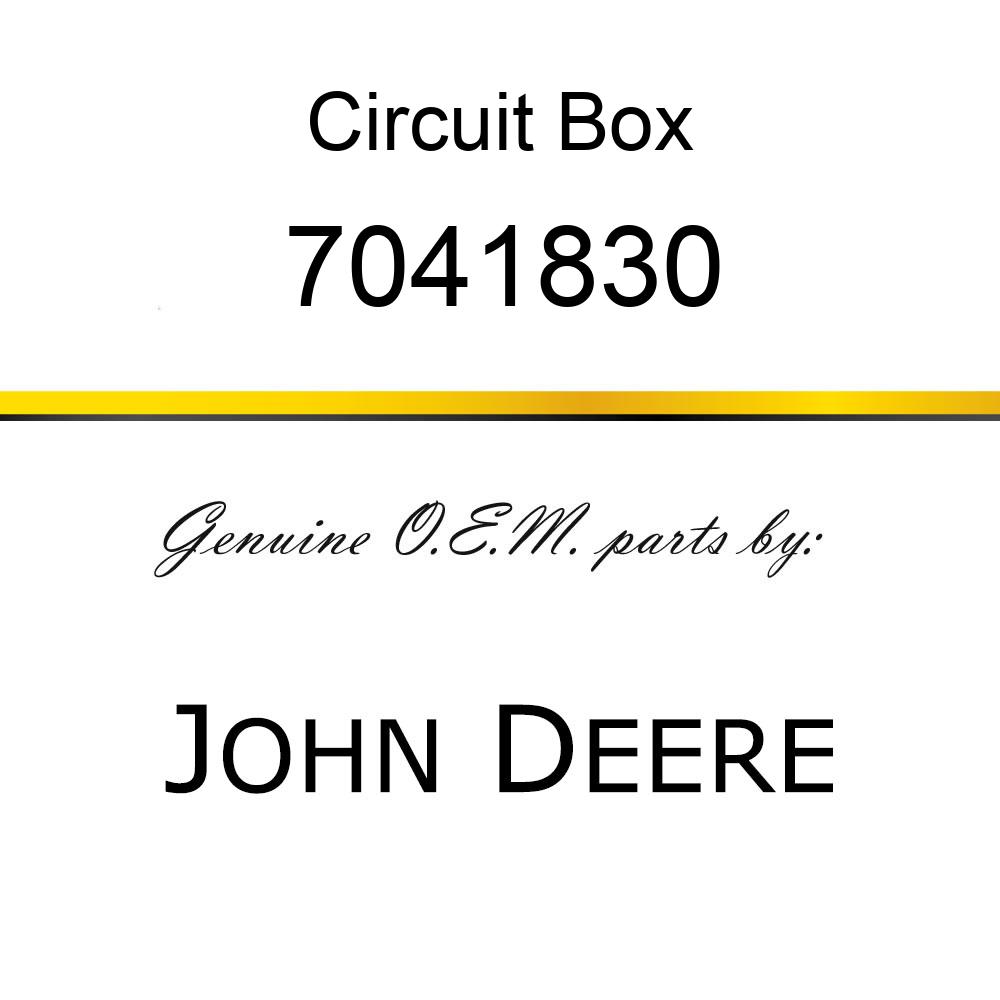 Circuit Box - BOX,RELAY 7041830