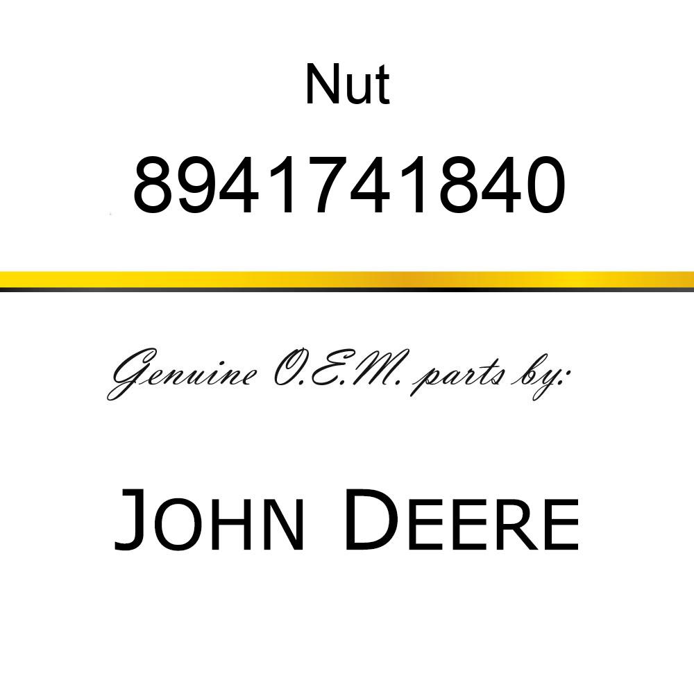 Nut - NUT,  NOZZLE RET, NOZZL 8941741840