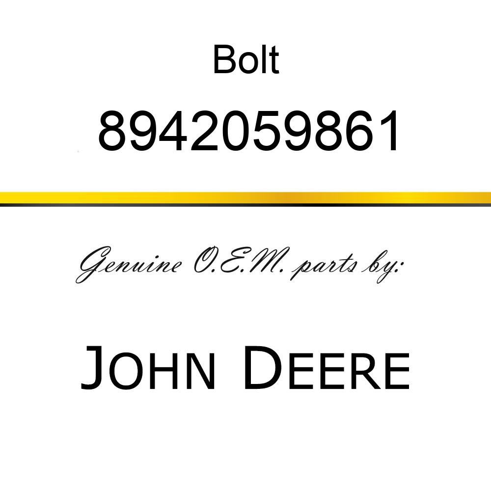 Bolt - BOLT, OIL COOLER TO BOD 8942059861