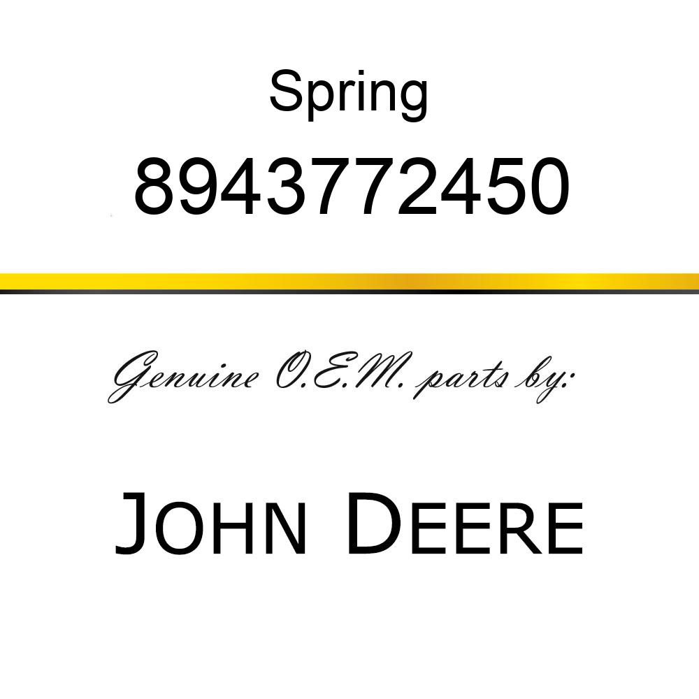 Spring - SPRING,  PINION STARTER 8943772450