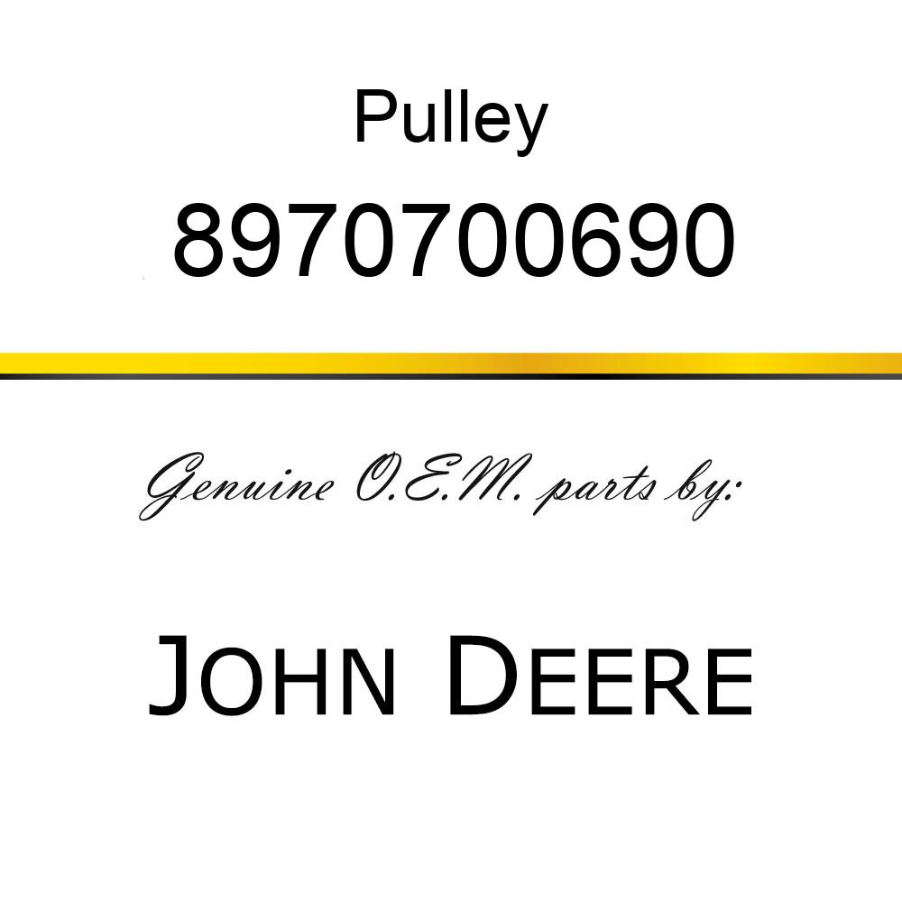 Pulley - PULLEY,DAMPER,CRANK 8970700690
