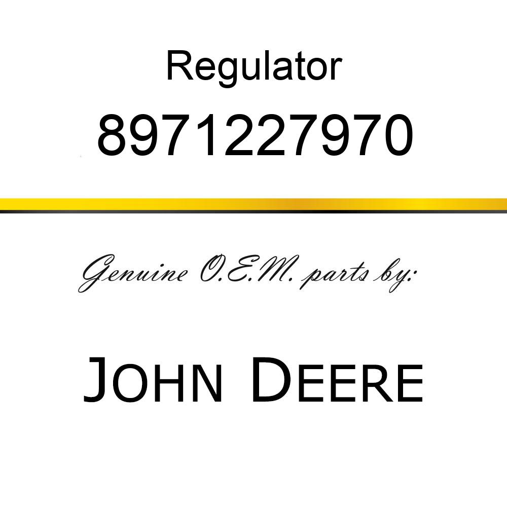 Regulator - RETULATOR ASM, VOLTAGE 8971227970