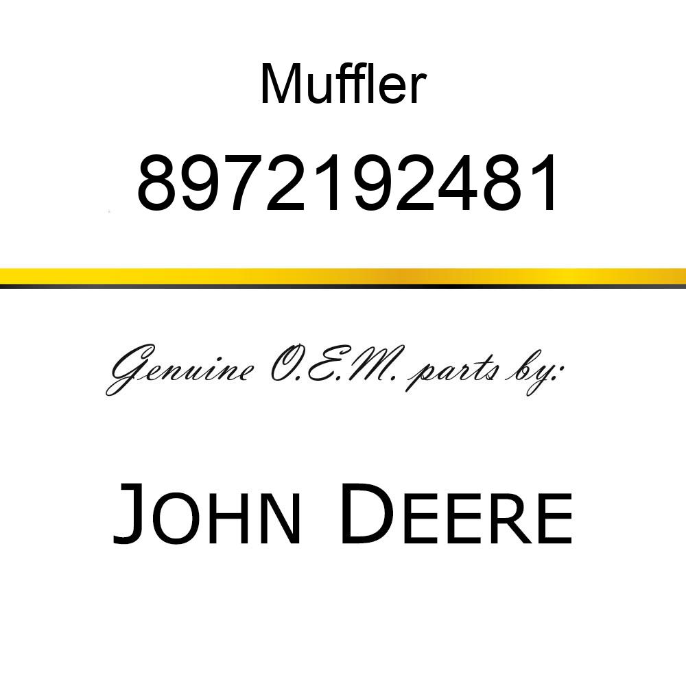 Muffler 8972192481
