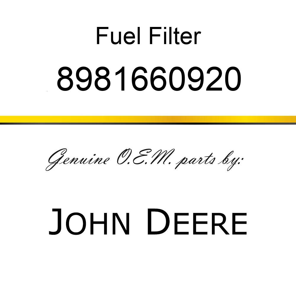 Fuel Filter 8981660920