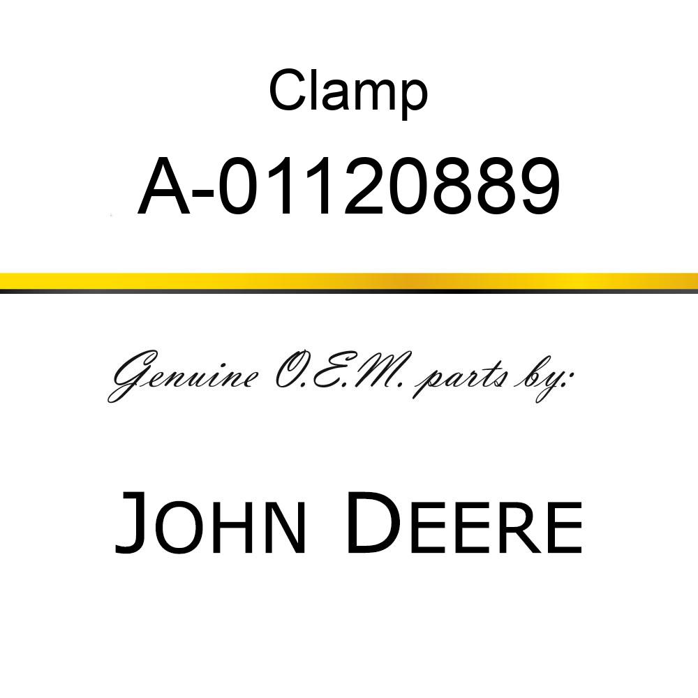 Clamp - CLAMP, MUFFLER A-01120889