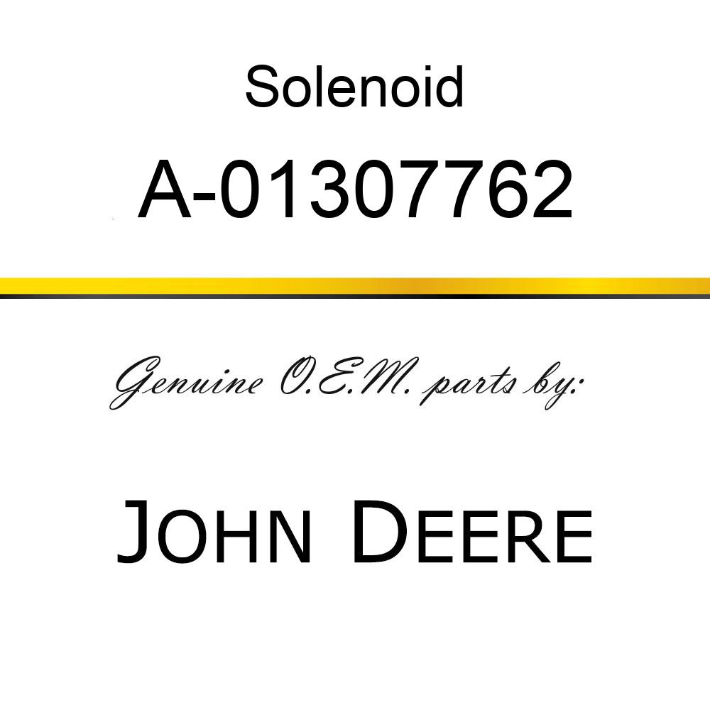 Solenoid - SOLENOID A-01307762