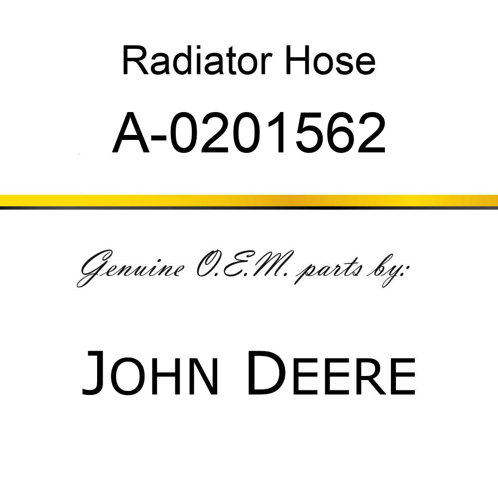 Radiator Hose - HOSE, RADIATOR (INLET) A-0201562