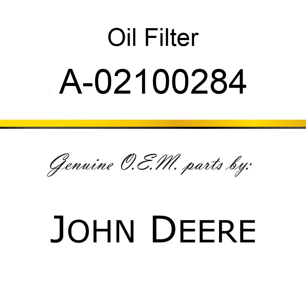 Oil Filter - OIL FILTER A-02100284