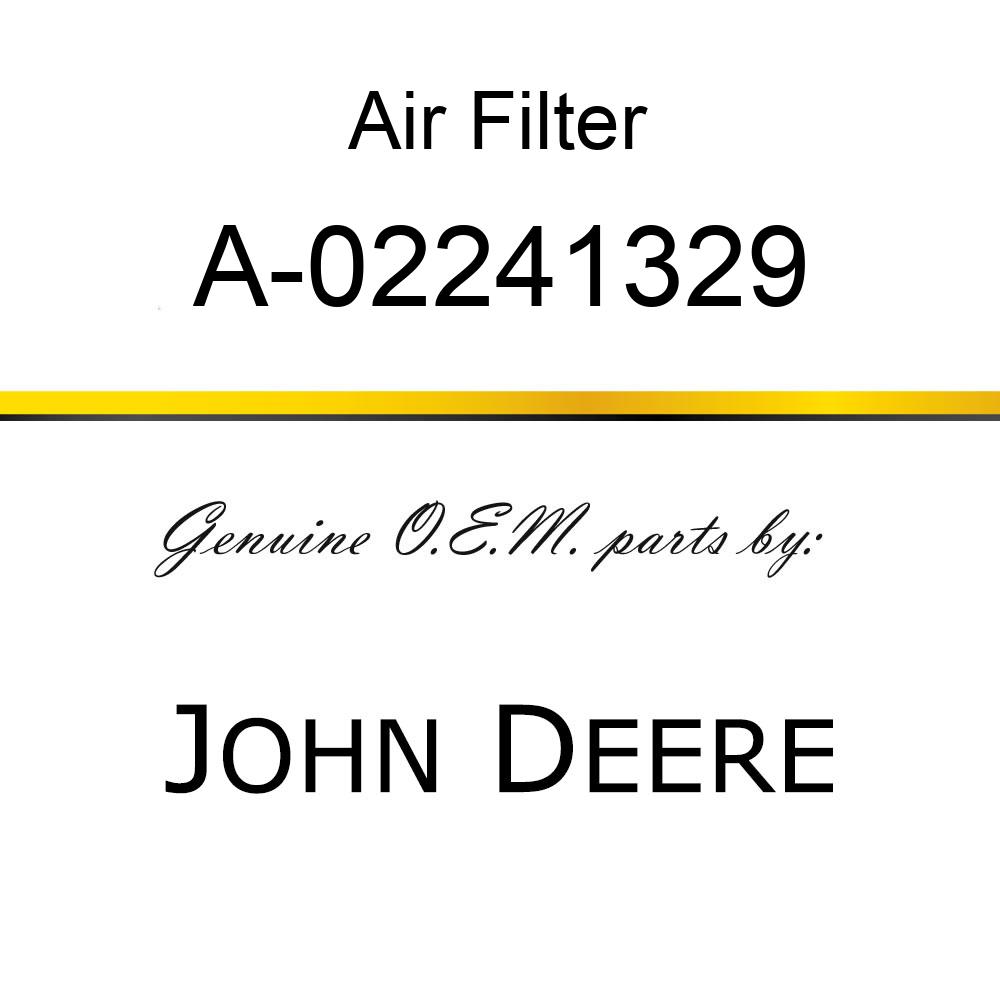 Air Filter - FILTER A-02241329
