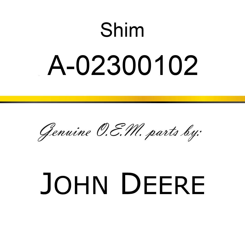 Shim - LINER SHIM A-02300102