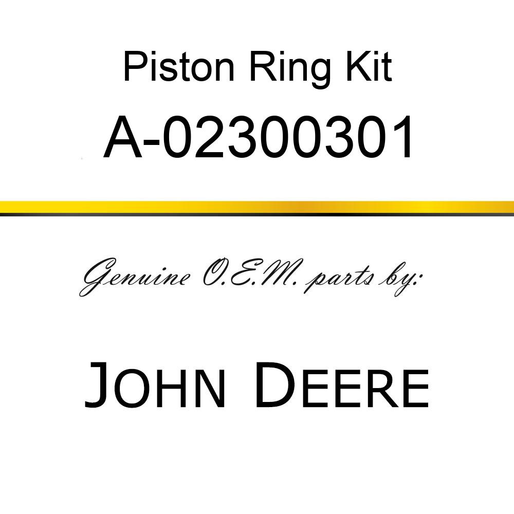 Piston Ring Kit - PISTON RING SET A-02300301