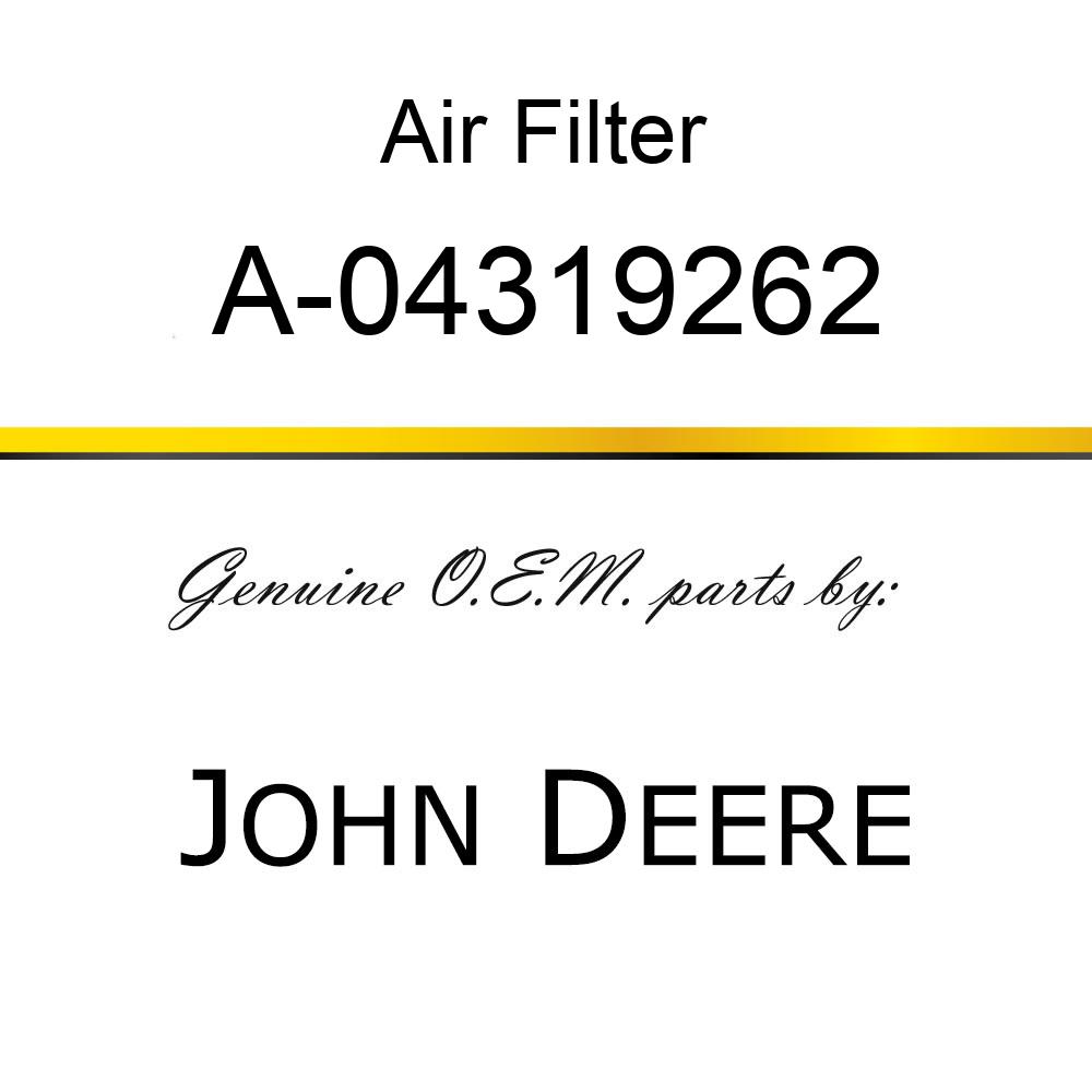 Air Filter - FILTER A-04319262