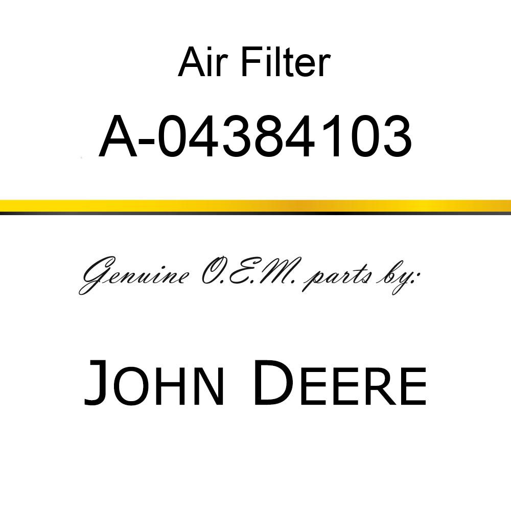 Air Filter - FILTER A-04384103