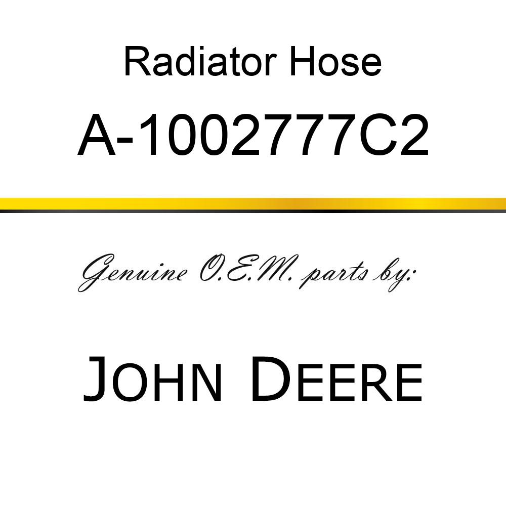 Radiator Hose - RADIATOR HOSE, BOTTOM A-1002777C2