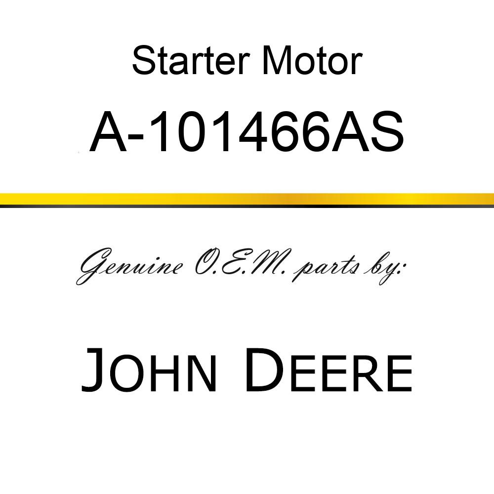 Starter Motor - STARTER, DR/DD A-101466AS