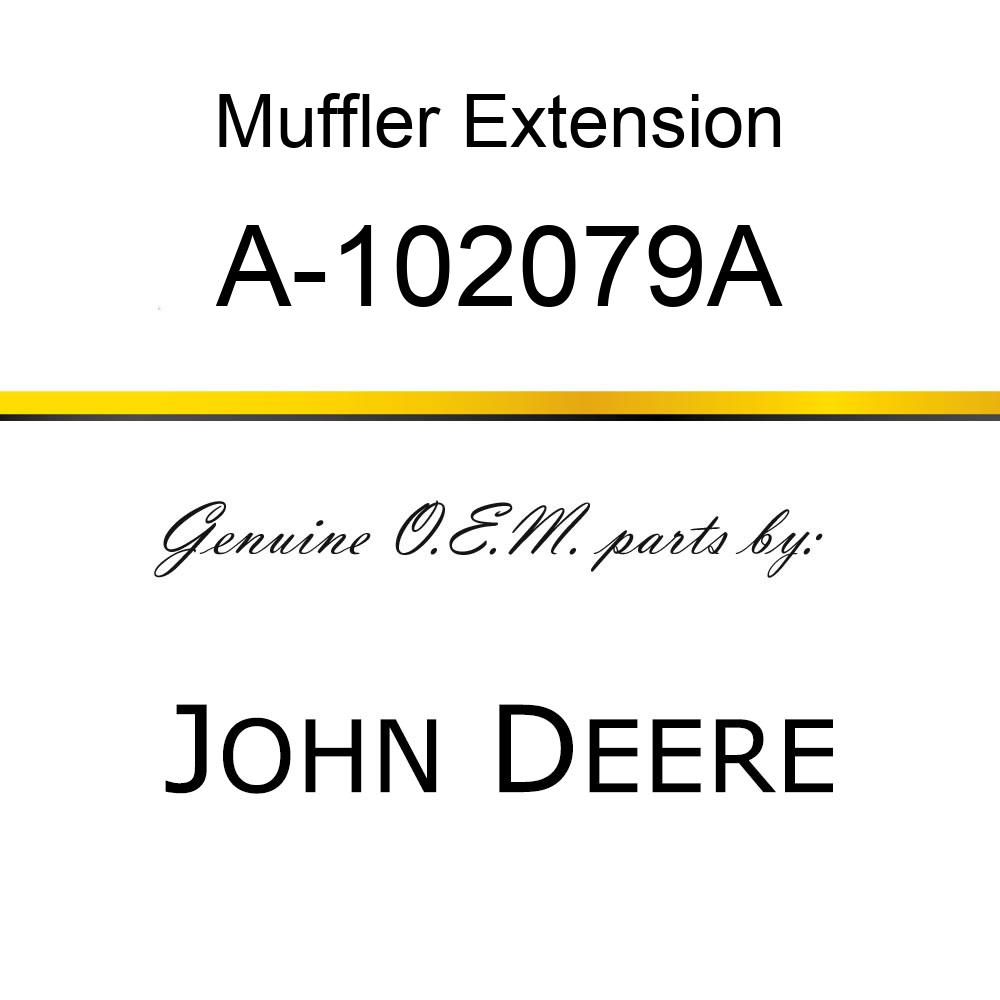 Muffler Extension - EXTENSION PIPE A-102079A