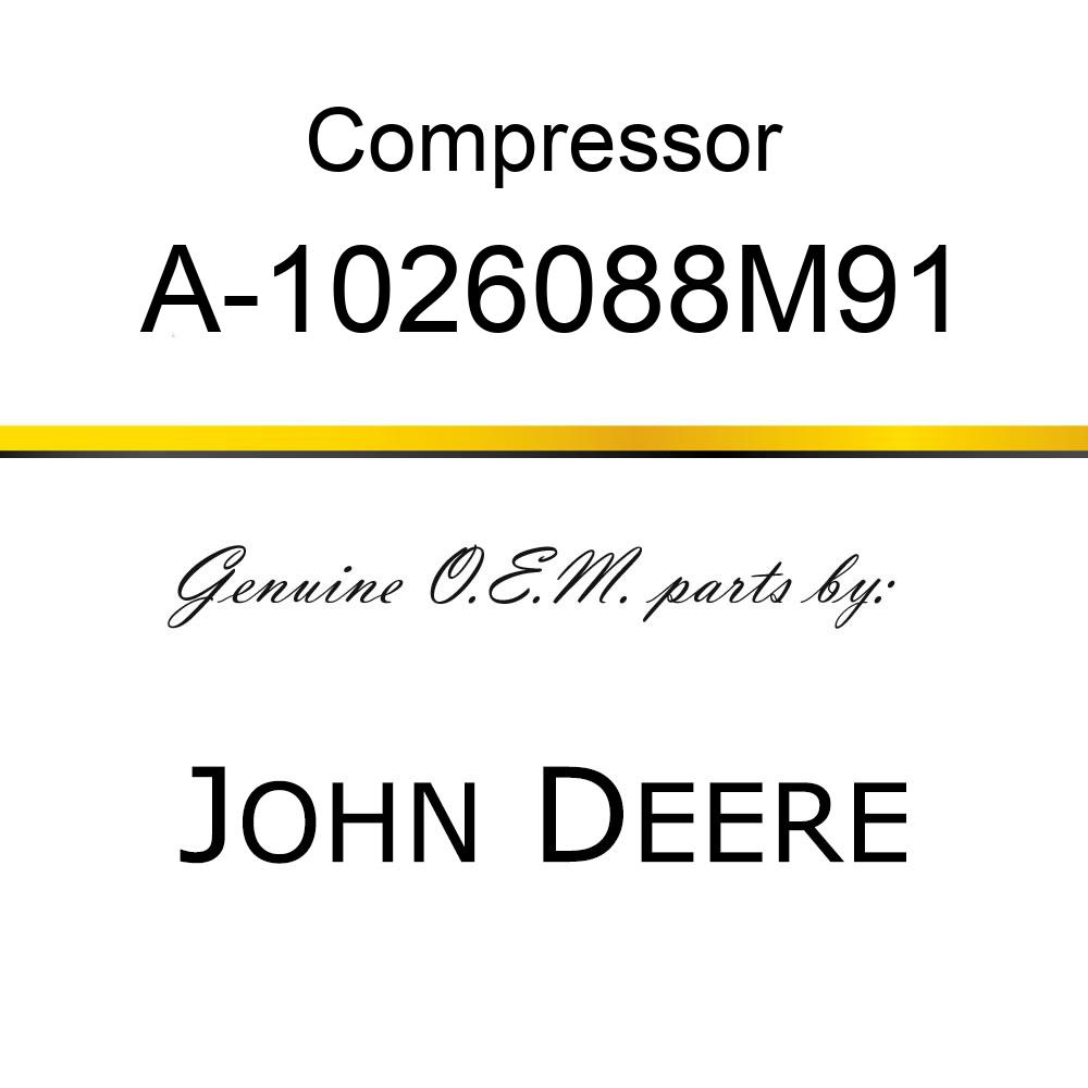 Compressor - YORK NEW COMPRESSOR A-1026088M91