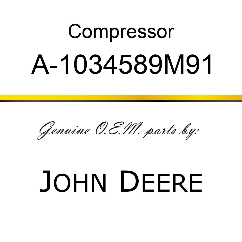 Compressor - YORK NEW COMPRESSOR A-1034589M91