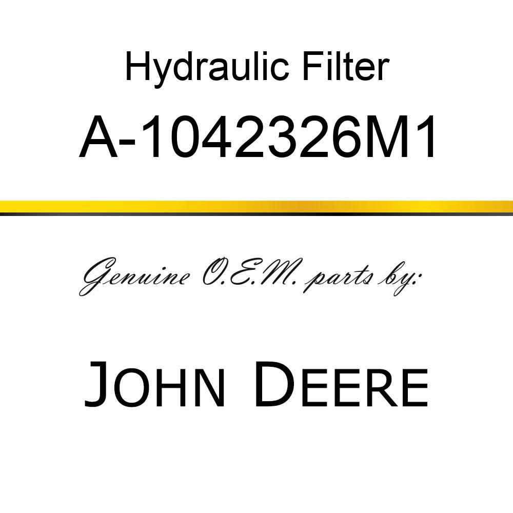 Hydraulic Filter - HYD FILTER A-1042326M1