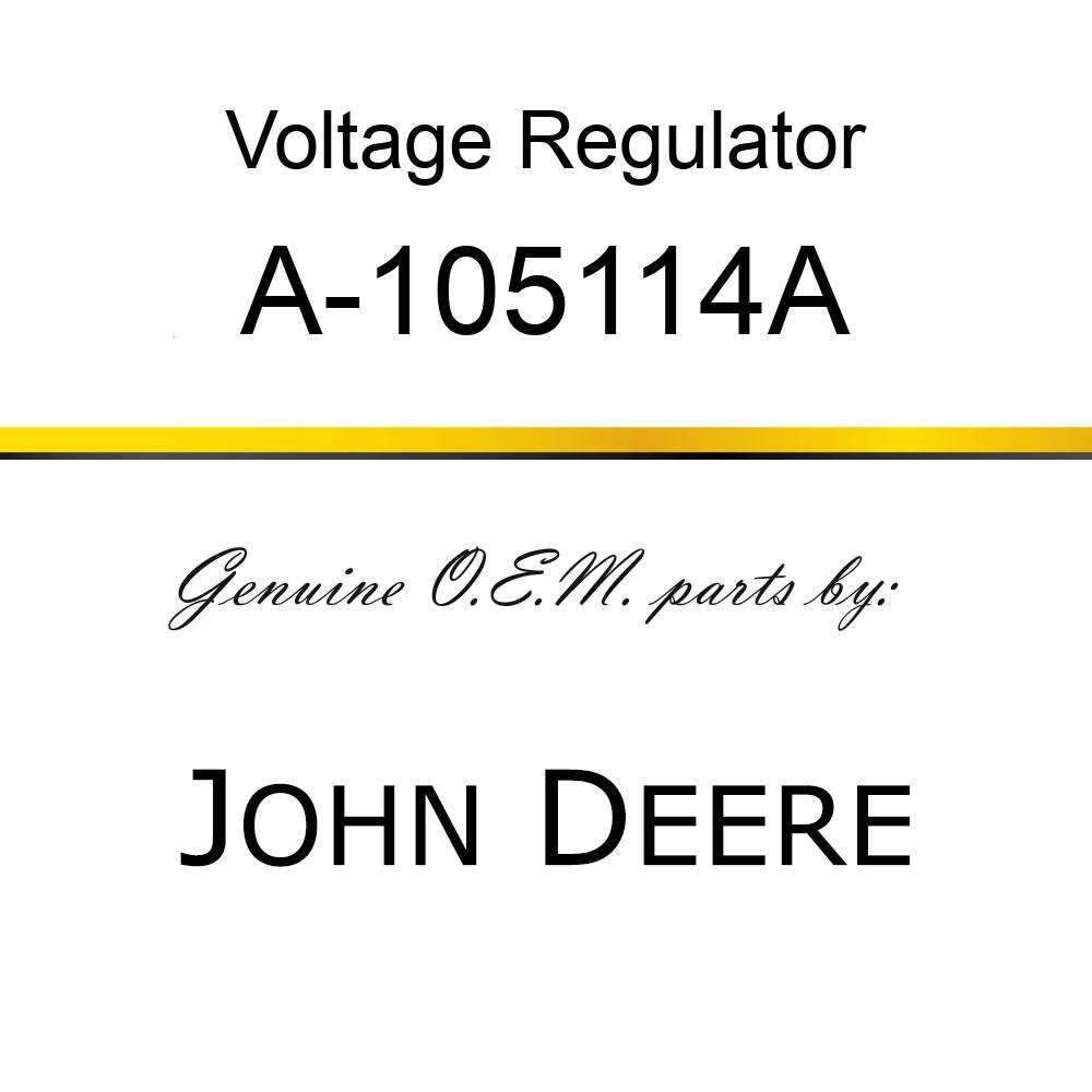 Voltage Regulator - VOLT. REGULATOR A-105114A