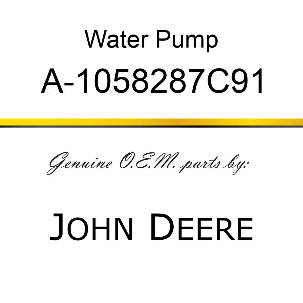 Water Pump - WATER PUMP A-1058287C91