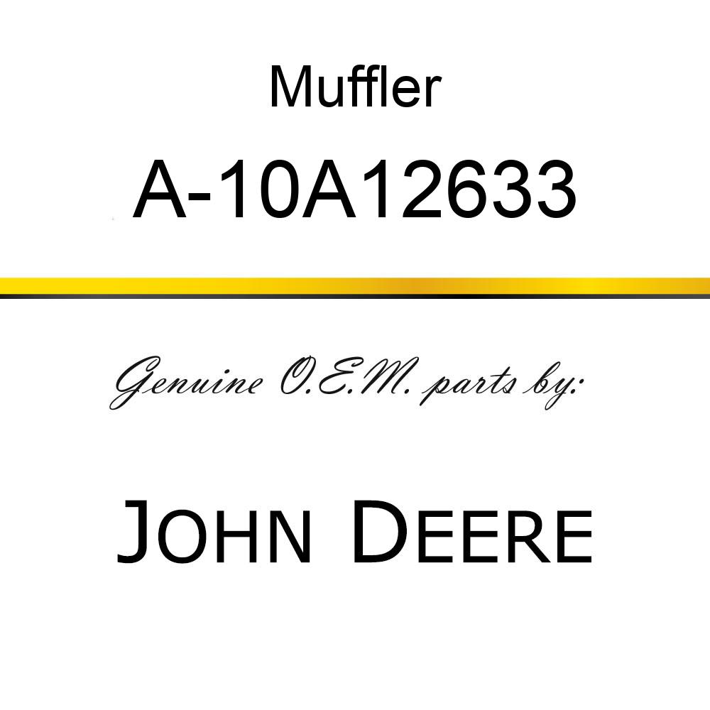 Muffler - MUFFLER A-10A12633