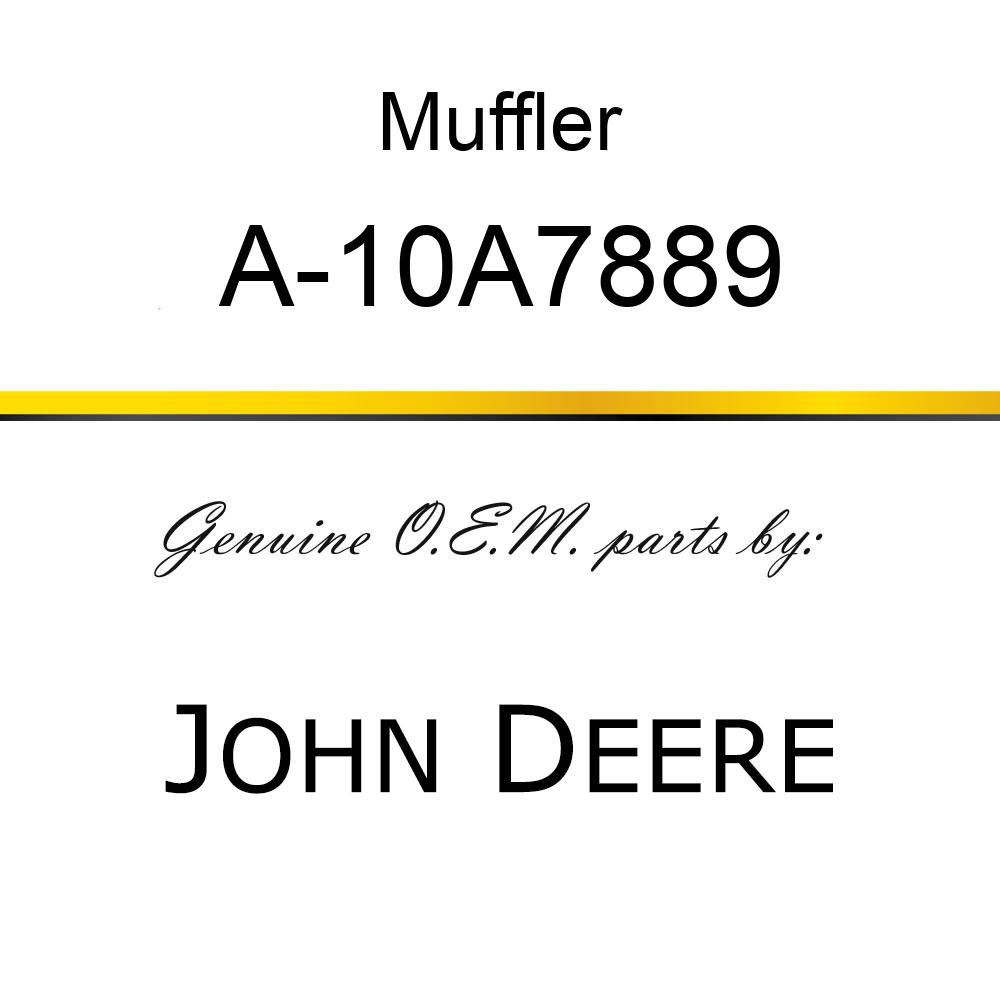 Muffler - MUFFLER A-10A7889